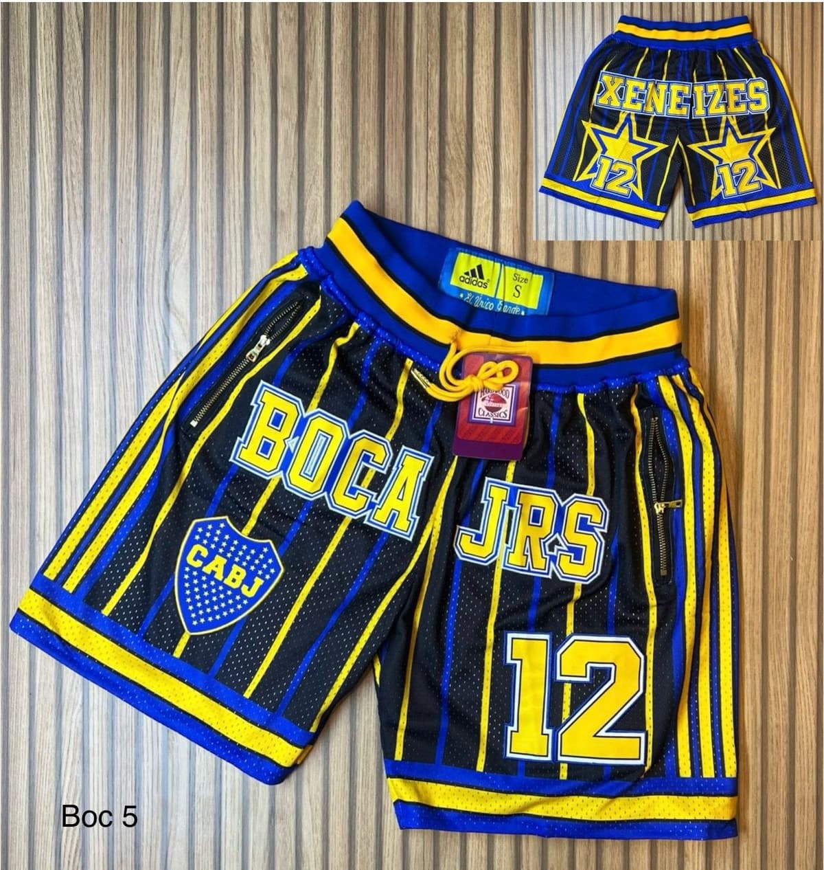 Short Basquet BOCA JUNIORS